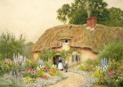 Un cottage nel Devon da Arthur Claude Strachan